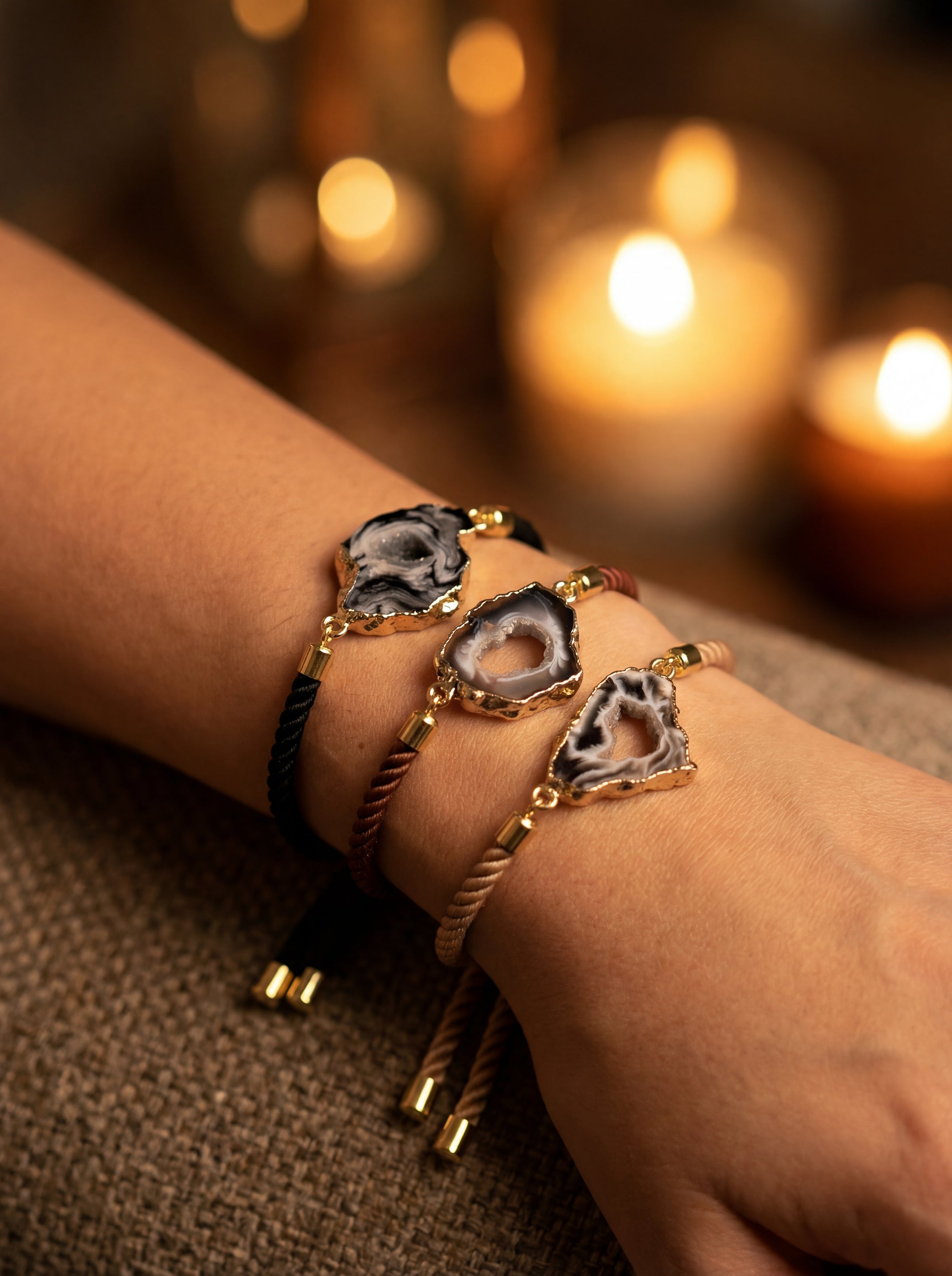 Earth Whisper Agate Bracelet