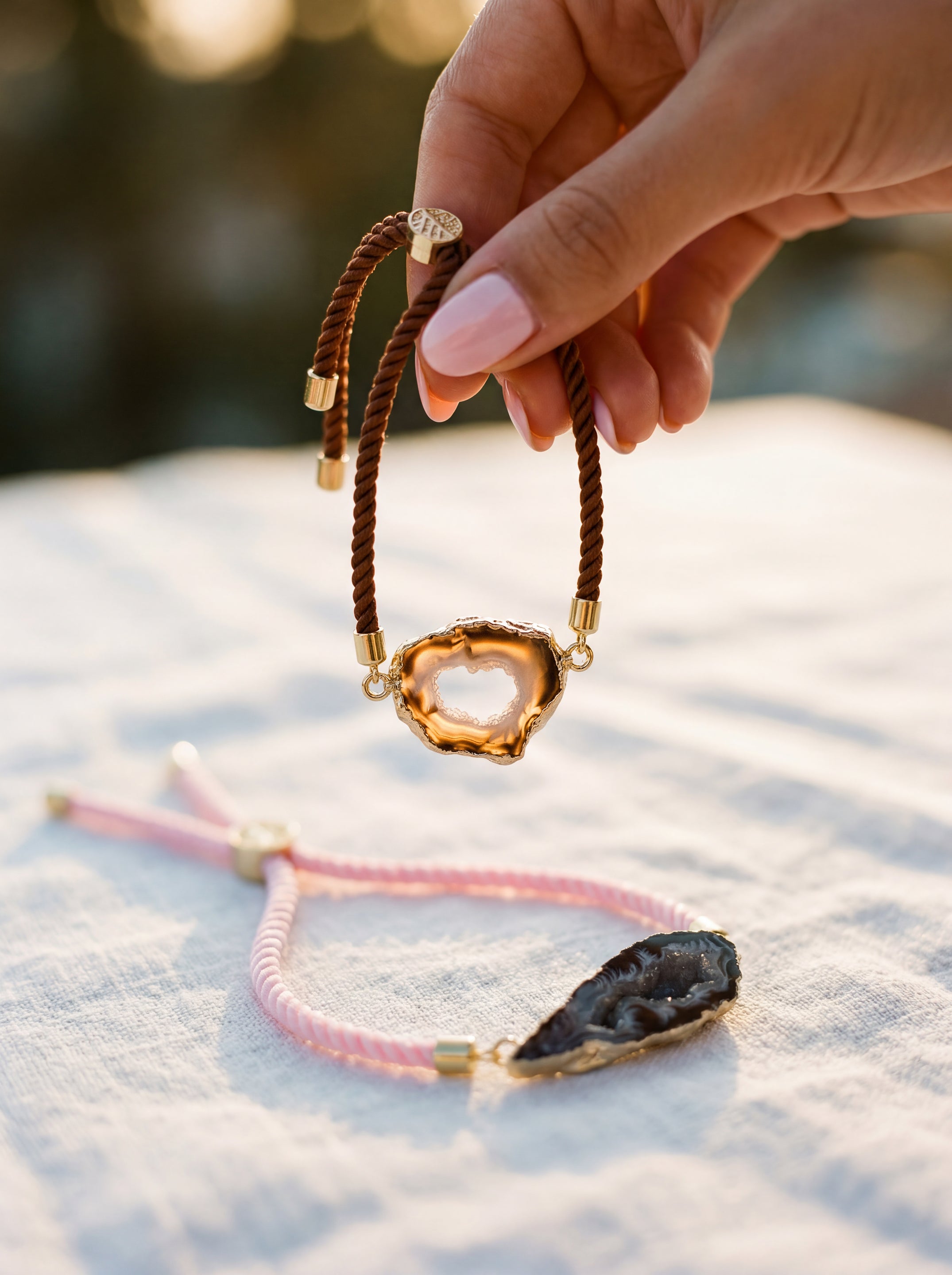 Earth Whisper Agate Bracelet