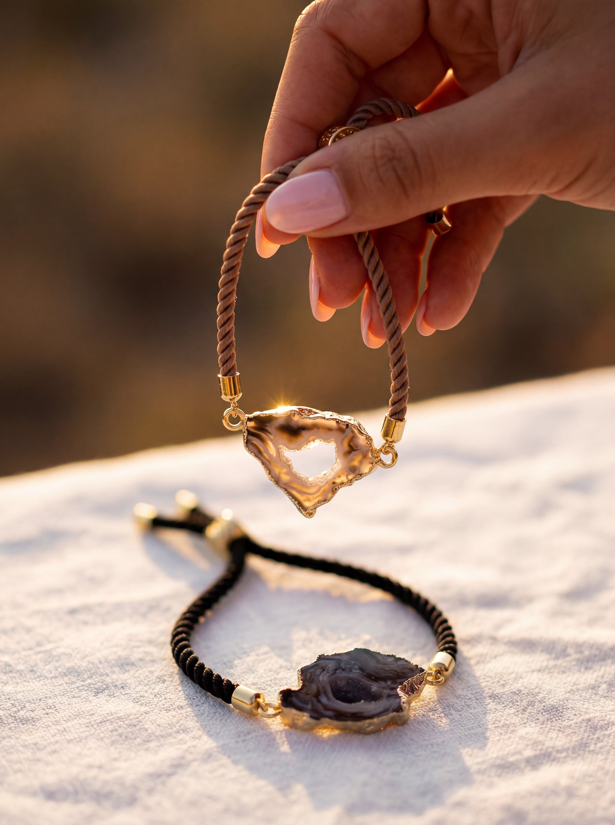 Earth Whisper Agate Bracelet