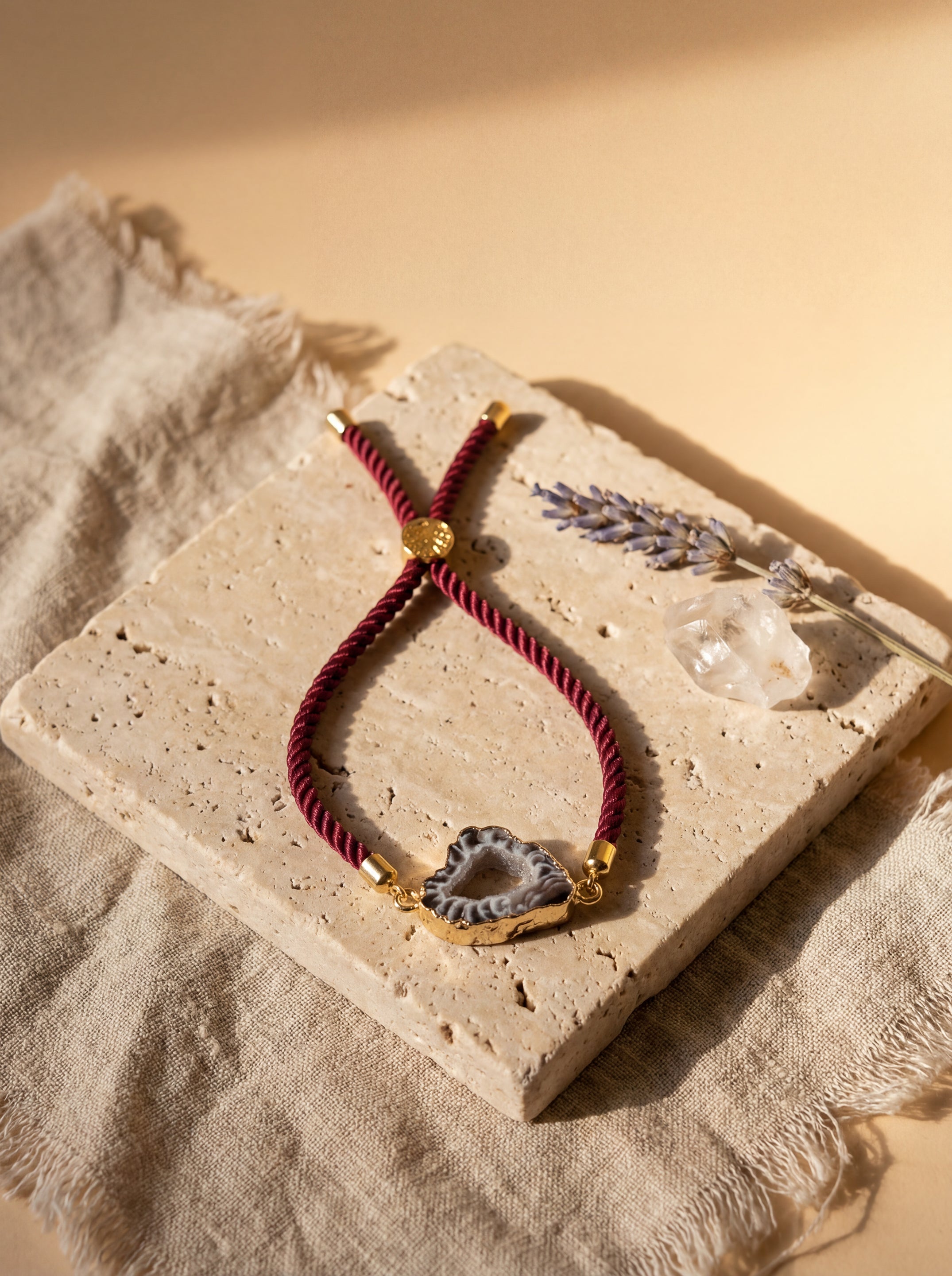 Earth Whisper Agate Bracelet