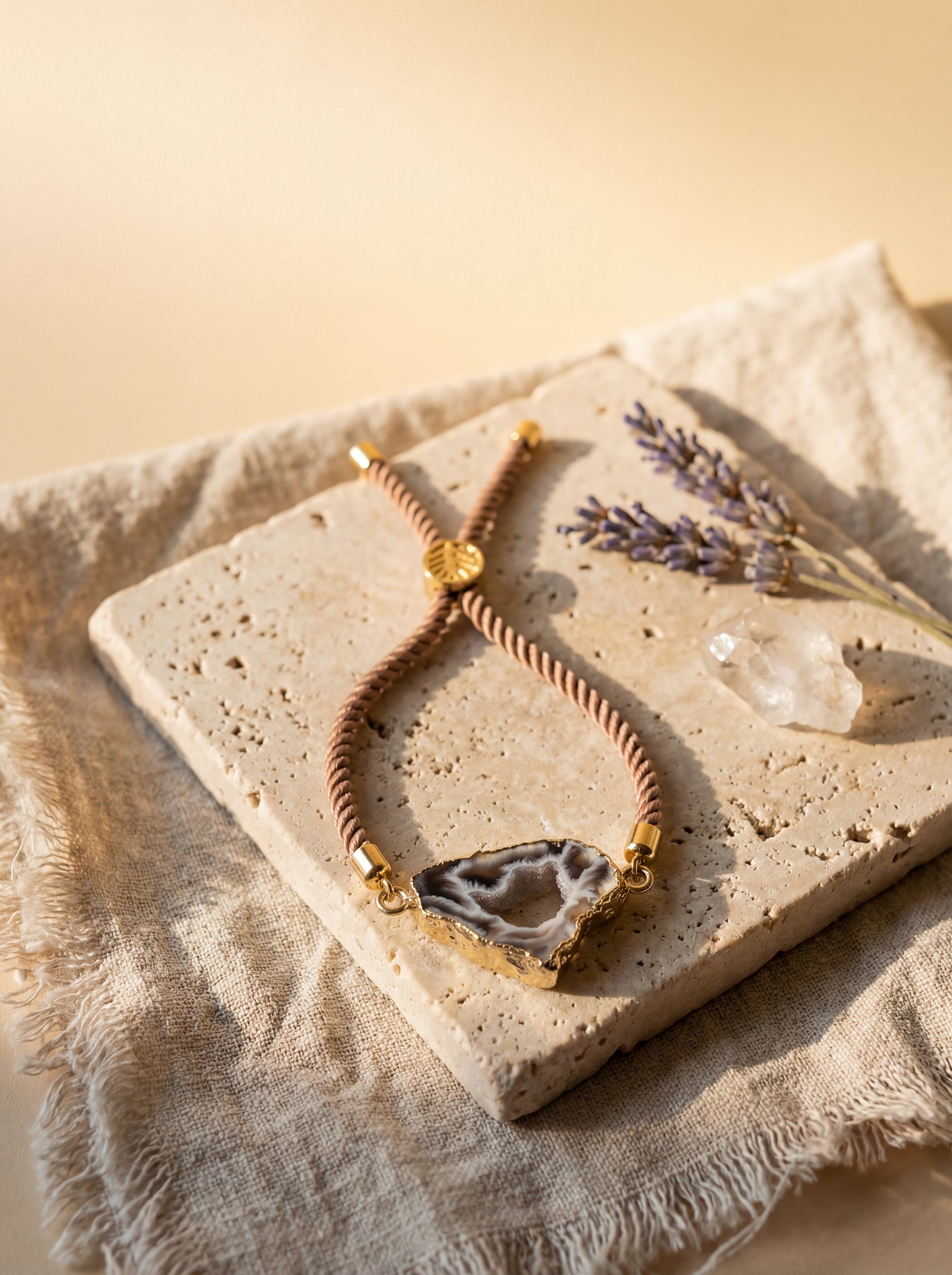 Earth Whisper Agate Bracelet