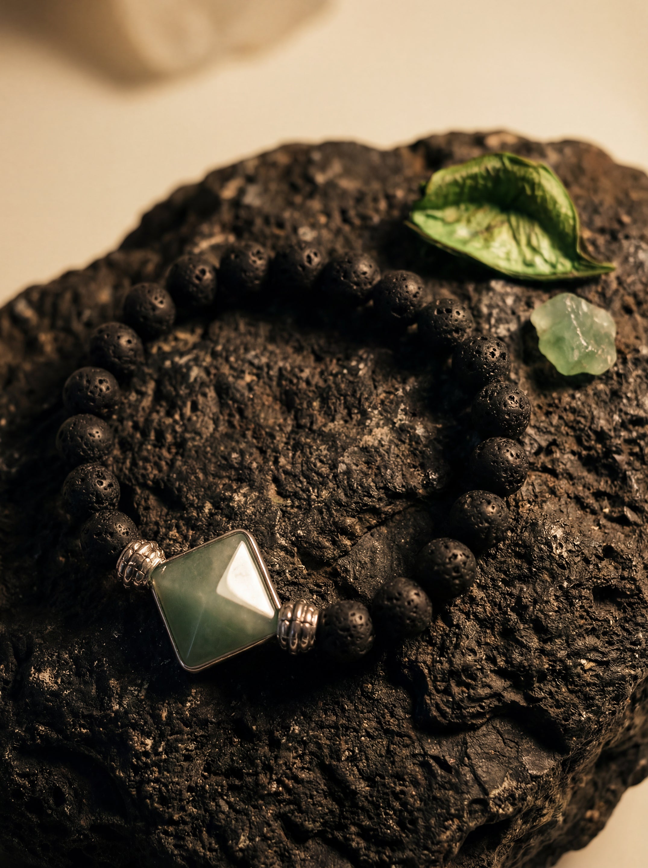 Aligned Path Pyramid Bracelet